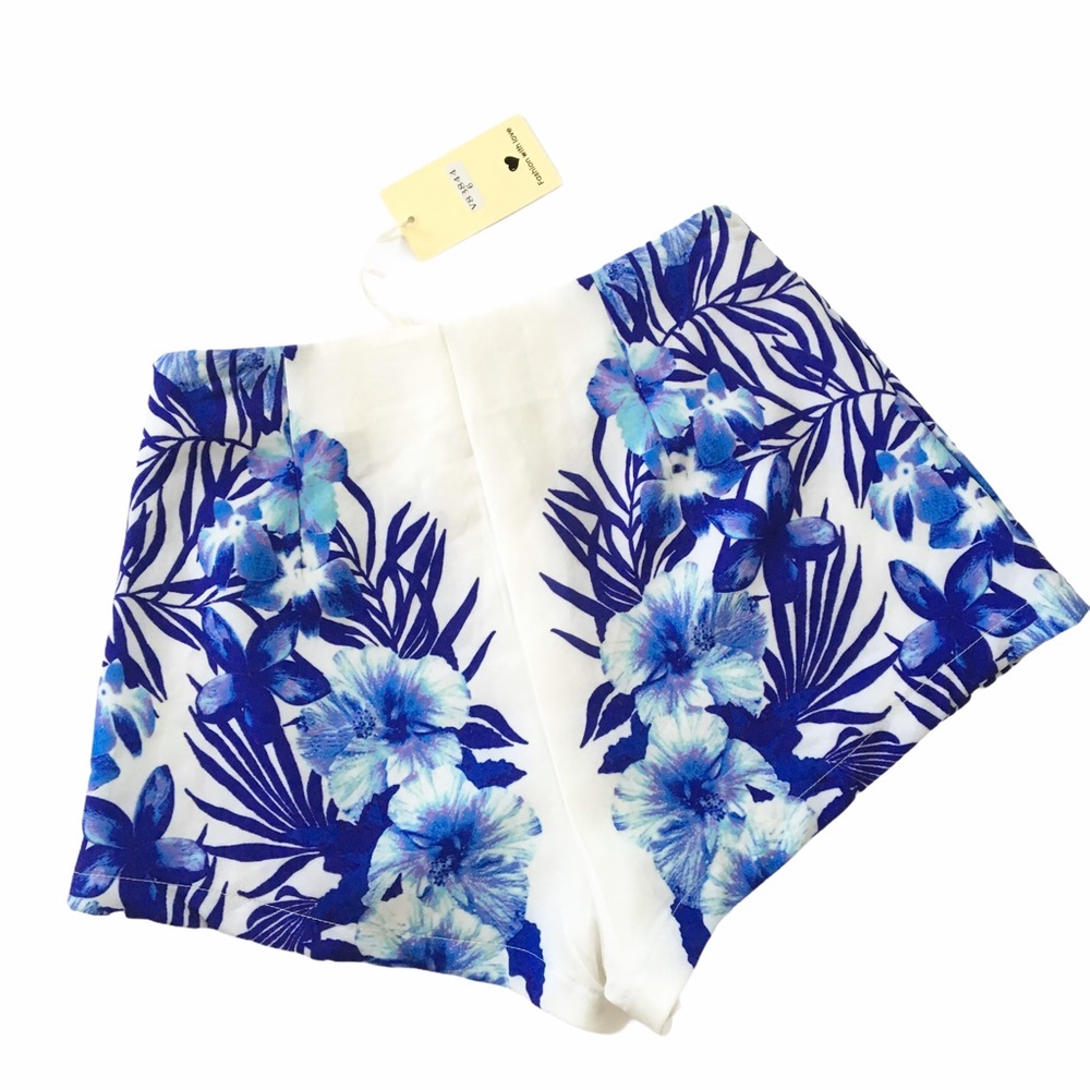 new LF into ❦ Chic Hibiscus Print Shorts ❦ Bright Amethyst Colorful Floral ❦ 6 - Picture 14 of 16